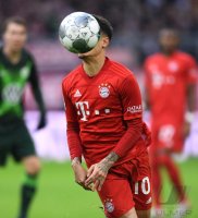 Fussball 1. Bundesliga Saison 19/20: FC Bayern Muenchen - VfL Wolfsburg