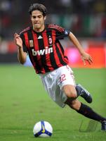 FUSSBALL INTERNATIONAL: AC Mailand - Lazio Rom, KAKA