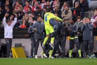 Fussball Champions League 08/09  Bayern Muenchen  - Olympique Lyon