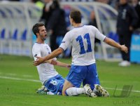 Fussball International EM 2012-Qualifikation:  JUBEL Bosnien-Herzegowina
