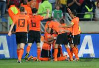 FUSSBALL WM 2010, VIERTELFINALE: Holland - Brasilien