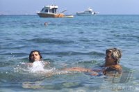 Fussball 1. Bundesliga: Urlaub Gerd Mueller auf Sardinien