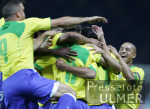 Fussball Testspiel Deuschland - Brasilien