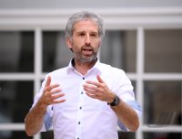 Tuebingen; Einweihung Spielplatz Metzgergasse durch Oberbuergermeister Boris Palmer (Die Gruenen)