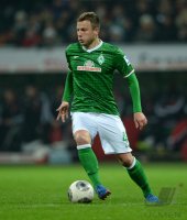 Fussball, 1. Bundesliga  Saison 2013/2014: SV Werder Bremen - FC Bayern Muenchen