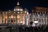 Vatikan / Rom: Trauer nach dem Tod von Papst Franziskus I.