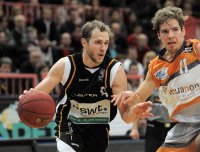 Basketball  1. Bundesliga  11/12  Walter Tigers Tuebingen - TBB Trier