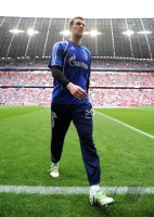 Fussball 1. Bundesliga : Torwart Manuel Neuer (FC Schalke 04)  in der ALLIANZ ARENA