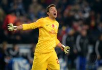 Fussball Champions League Achtelfinale 12/13: FC Schalke 04 - Galatasaray Istanbul