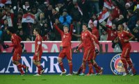 Fussball 1. Bundesliga, Saison 2012/2013: JUBEL Toni Kroos (FC Bayern Muenchen)