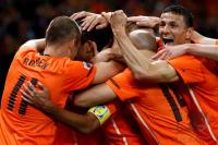 FUSSBALL WM 2010, HALBFINALE:  Uruguay - Niederlande