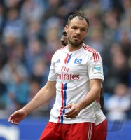 Fussball, 1. Bundesliga  Saison 2014/2015: Hamburger SV - FC Augsburg