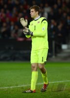 Fussball International WM Qualifikation 2014:  Torwart Rune Almenning Jarstein (Norwegen)
