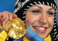 Olympische Spiele 2010 VANCOUVER:  JUBEL NEUNER - BIATHLON  FRAUEN