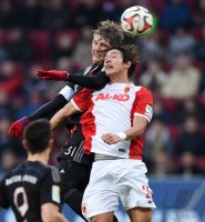 Fussball 1. Bundesliga Saison 14/15: FC Augsburg - FC Bayern Muenchen