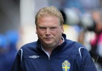 Fussball U 21 EM 2009:  SWE Trainer Joergen Lennartsson