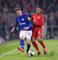 Fussball 1. Bundesliga Saison 19/20: FC Bayern Muenchen -  FC Schalke 04