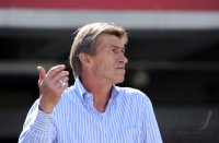 Fussball 3. Bundesliga : Trainer Klaus Augenthaler (Unterhaching)