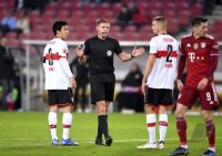 Fussball 1. Bundesliga Saison 21/22: VfB Stuttgart - FC Bayern Muenchen