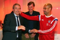 Fussball DFB Pokalsieger 13/14 Bankett FC Bayern Muenchen