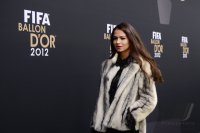 Fussball International  FIFA Ballon d Or 2012: Lothar Matthaeus (Deutschland) mit Anastasia