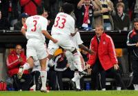 Fussball Champions League 08/09  Bayern Muenchen  - Olympique Lyon