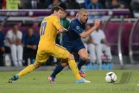 Fussball International Europameisterschaft 2012: Ukraine - Frankreich