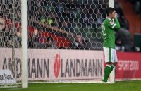 Fussball, 1. Bundesliga  Saison 2014/2015: SV Werder Bremen - Hannover 96