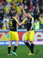 Fussball 1. Bundesliga 13/14: JUBEL Sebastian Kehl (Borussia Dortmund) und Kevin Grosskreutz (Borussia Dortmund)