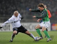Fussball Champions League  Saison 2010/2011: Bremen - Inter Mailand