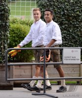 Fussball 1. Bundesliga 2013/2014:  FC Bayern Muenchen in Lederhosen