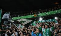 FUSSBALL  DFB Pokal Halbfinale; JUBEL  FANS SV Werder Bremen