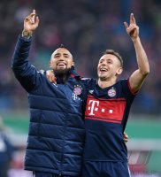 Fussball  DFB Pokal  2. Runde  Saison 17/18: RB Leipzig - FC Bayern Muenchen