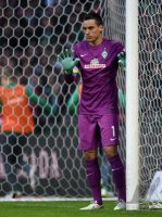 Fussball, 1. Bundesliga  Saison 2014/2015: Werder Bremen - Hertha BSC Berlin