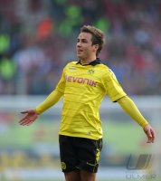 1. Fussball Bundesliga: BVB JUBEL nach dem TOR ZUM 1:0 Mario Goetze (Borussia Dortmund)