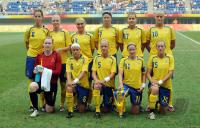 FUSSBALL  Olympia 2008   Vorrunde  Frauen   Schweden - Argentinien