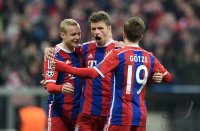 Fussball CHL 14/15 Achtelfinale: FC Bayern Muenchen - FC Schachtar Donezk