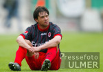 Fussball 1. Bundesliga: Frankfurt - Bremen, BUERGER enttaeuscht