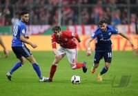 Fussball DFB Pokal Viertelfinale 16/17: FC Bayern Muenchen - FC Schalke 04