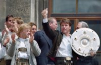 Fussball 1. Bundesliga 1996/1997: Deutscher Meister, Lothar Matthaeus (FC Bayern Muenchen)