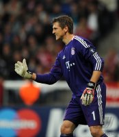 Fussball Champions League  Saison 2010/2011: Hans Joerg Butt (FC Bayern Muenchen)