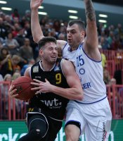 Basketball 1. Bundesliga 17/18 Hauptrunde: Walter Tigers Tuebingen - Oettinger Rockets Gotha/Erfurt