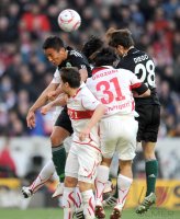 Fussball 1. Bundesliga : VfB Stuttgart - VfL Wolfsburg