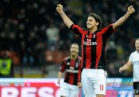 FUSSBALL SERIE A:  Zlatan Ibrahimovic (AC Mailand)