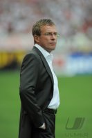 Fussball 1. Bundesliga  Saison 2011/2012:  Trainer Ralf Rangnick (FC Schalke 04)