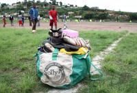 Fussball im Armenviertel Umlazi bei Durban