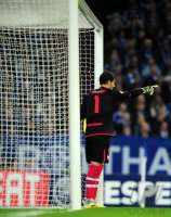 Fussball: Europa League, Saison 2011/2012, Viertelfinale Hinspiel: Torwart Gorka Iraizoz (Athletic Bilbao)