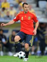 FUSSBALL EURO 2008: Spanien, MARCHENA Einzelaktion
