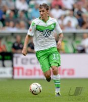 Fussball 1. Bundesliga Saison 2015/2016: VfL Wolfsburg - Eintracht Frankfurt