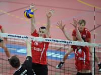 Volleyball  1. Bundesliga  09/10: Play Off Viertelfinale  ENBW TV Rottenburg - SCC Berlin